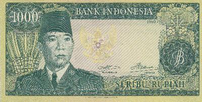 Beschrijving voorzijde: SUKARNO